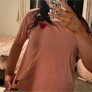 Aviator Nation Heart Crop Tee